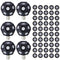 Kingdder 6 Pcs Multi-Angle Marker Set 2 Sheet 100 Point 6.0 mm