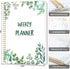 Undated Weekly Planner Notebook with Goal & Habit Tracker, A5 5.8" x 8.0" for Men or Women
