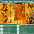 165Ft 500 Dimmable 8 Ultra Long LEDs String Lights Plug in, with Switch/Timer, Waterproof Copper String Lights