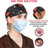 Adjustable Working Caps with Button & Sweatband - One Size Fits All