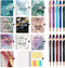 Teacher Appreciation Gifts, Inspirational Spiral Notebooks with Motivational Ballpoint Pens, Thank You Journal Gift