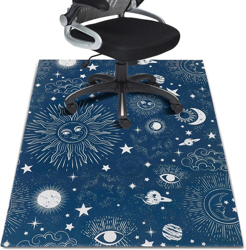 Wruzbxcn Office Chair Mat for Hardwood Floor 48"X 60" Office Rugs for Gaming