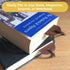 Leather Bible Bookmarks, 2 Inspirational Christian Bookmarks with Psalm 55:22, Perfect Gifts for Readers