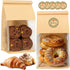 GOULIKFUL 50 PCS Bread Bags for Homemade Breads, 11x5.1x3.9 Inch Resealable Cookie Bags