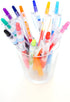 Pilot Juice 038 Retractable Gel Ink Pen, Ultra Fine Point 0.38mm, 12 Color Ink Value Set with Sticky Notes