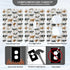 foixnub 1 Duplex Outlets Wall Plate Cover Watercolor Dairy Cattle Cows Gang Duplex Receptacle Switch Wall Plate