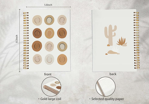 Western Notebook, Journal Notebook, 8.3 x 5.5, Journaling Notebooks for Western School Supplies