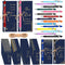Qilery Employee Appreciation Pens, Black Ink Metal Inspirational Ballpoint with Stylus Tip, 48 Set with Thank You Cards