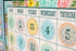 Teacher Created Resources Rustic Bloom Calendar Bulletin Board Set