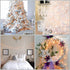 YULETIME 100 Count Clear Warm White Christmas Lights, 33 Feet UL Certified LED Mini String Lights