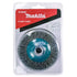 Makita 1 Piece 4 Inch Crimped Wire Wheel Brush for Grinders, Light-Duty Conditioning for Metal