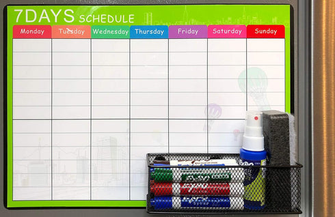 Magnetic Baskets for Locker or Refrigerator, Organizer and Holder for Office and Home, 1 Storage Bin