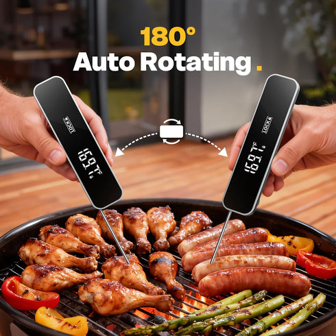 Generic 0.3 Meat Thermometer Digital, Sec Instant Read Food Thermometer for Cooking Kitchen Gadgets, Grilling, BBQ, Air