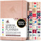 Clever Fox Budget Planner, Expense Tracker Notebook, Monthly Budgeting Organizer, A5 in Rose Gold