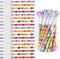 Kolewo4ever 48pcs HB Donuts Themed Translucent Pencil Fun Multipoint Pencils for Classroom Rewards, 4 Styles