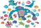 Eureka Seas The Day Marine Life Classroom Bulletin Board Set - 42 Pieces for Teachers