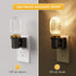 Dimmable 3000K 1-Pack L LOHAS LED Night Lights Plug into Wall, Plug in Night Light with Light Sensor, Night Light, LED