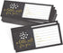 Hadley Designs 25 Rustic Blank Gift Certificate Cards, 4x9 Vouchers for Holiday, Birthday, Small Business