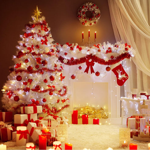 42ft Battery Operated String Lights, 120 LED IP65 Waterproof Outdoor Fairy Light with Timer, 8 Modes for Indoor Outdoor