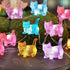GardenDcor-14ft 40LED Outdoor Cat Solar Lights for Outside Waterproof Solar Fairy Lights for Balcony Doorway Yard Patio
