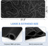 Large Mouse Pad for Gaming, 31.5 x 11.8 in with Anti-Slip Rubber Base, XL Keyboard Pad for Home and Office