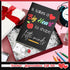 Yinkin Teacher Appreciation Gift Set Teacher Inspirational Notebook and Teacher Keychain with Initial (Initial B Style)