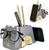 I'm Wood Multipurpose Eyeglass Phone Pen & Pencil Holder, Stationery Desk Organizer for Home Office Decor, "Dream Big