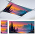 seewan 4x2 ft Magnetic Fluorescent Light Covers 2 Pack, Fabric Light Filters for