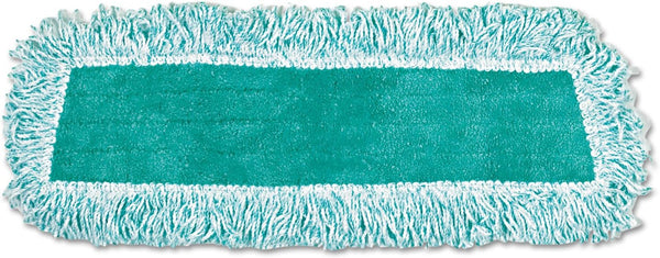 Rubbermaid Commercial Products Light Commercial Microfiber Dust Pad with Fringe, 18 inch,
