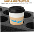 8 Foam Drink Holder Cups Take Out Drink Carrier Coffee Milk Tea Beverage for Rv Caravans Camping Boats