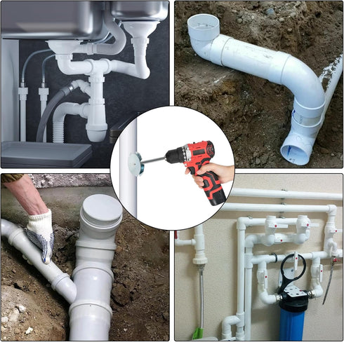 PVC Fitting Saver 2 inch PVC Pipe Reamer Cutter for Removing SCH 40 from Hub Socket, Plumbing Tool