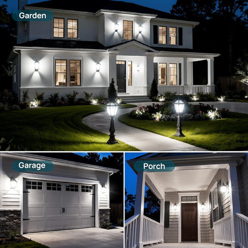 Bulbs A19 Bulbs 9.5W Bulbs, 75 1200 E26 5000K 6 Pack Linkind Dusk to Dawn Light Outdoor, Sensor Led Automatic On/Off