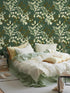 HAOKHOME 93042-4 Peel and Stick Wallpaper 17.7in x 9.8ft Boho Sage Green Eucalyptus