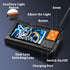Ferdiiz 4.3" Screen,1920P 8 Lights,16.4ft Light,IP67 Dual-Lens Borescope with Light, Endoscope Camera with Light