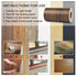 PACK 4inch 33ft,Self Projects,1 BOMEI Walnut Wood Grain Repair Tape X Adhesive Repair Patch for Furniture, Floors