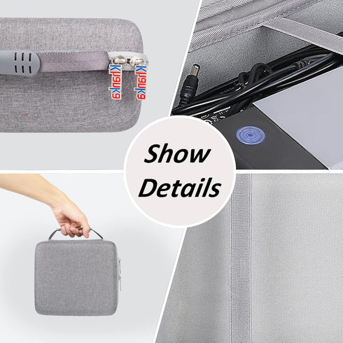 khanka Hard Storage Case for ROLLO Shipping Label Printer, Commercial Grade Direct Thermal Printer, Case Only