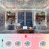 66ft 200 suddus String Lights Indoor Bedroom, Led Christmas Light Outdoor Clear Wire Connectable, Plug in Fairy String