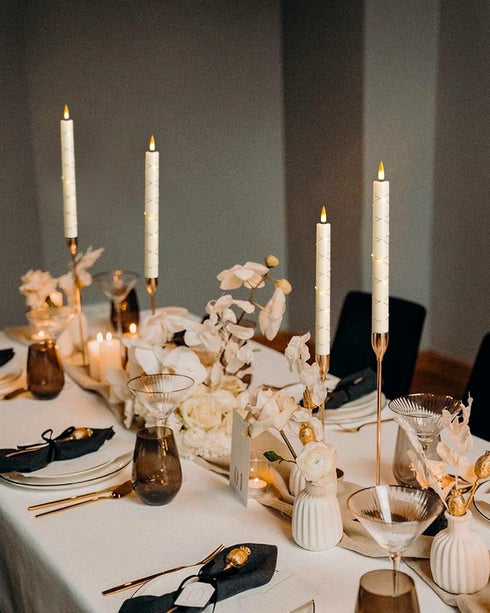 6 9.6" 6 Da by Flameless Window Candles with Remote Control & Timer, Surround String Lights, Battery Powered, Christmas