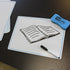 Flipside Products 9" x 12" Two-Sided Plain Dry Erase Learning Mat, Economical Flexible Blank Education Learning - 48