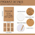 Teling 120 Pcs Inspirational Small Journals, Bulk Kraft Notepads with Motivational Bamboo Pen for Teacher Nurse Gifts