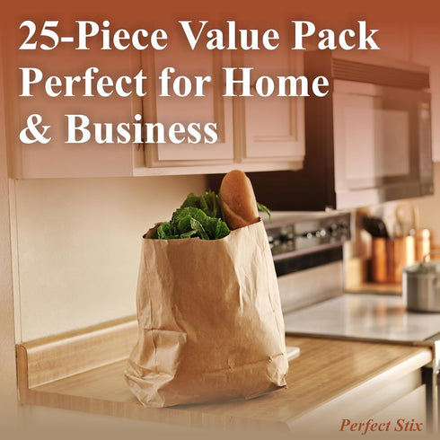 57 Lb Pack 25ct Kraft Brown Paper Bags