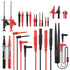 KAIWEETS 23PCS Multimeter Test Leads Kit, Replaceable Precision Probes Set, Alligator Clips for Digital Electrical