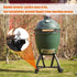 4 Inch Set 4 Caster Wheels Locking Stem Casters,Swivel Stem Casters Suitable for Original Big Size Green Egg Rolling