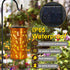 1 Pack DIBIEECN Mothers Day Gifts for Mom, Birthday Gifts Grandma Ladies Solar Lanterns Outdoor Hanging Hollowed-Out