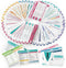 Nano Shield 96 Nursing Badge Reference Cards, Nursing School Essentials Set Lab Values EKG Spanish Translation