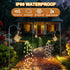 2 Pack Solar Watering Can Lights, Solar Lights Outdoor Decorative, Small Hanging Lantern Landscape Light Waterproof