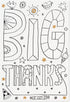 Child's Thank You Card - Big Thanks from Little Me