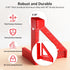 3.8" Mini 3D Multi-Angle Measuring Square Ruler, WT102A High Precision Woodworking Tool, Aluminum Alloy Carpenter Square