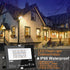 300W 30W IP66 2700K&16 23 2 Pack LED Flood Lights RGB Color Changing Equivalent Outdoor, Bluetooth Smart RGB Floodlight