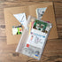 Wanderings 2-Pack Zipper Case and Kraft Card Sleeve Holder for A5 Travel Journals